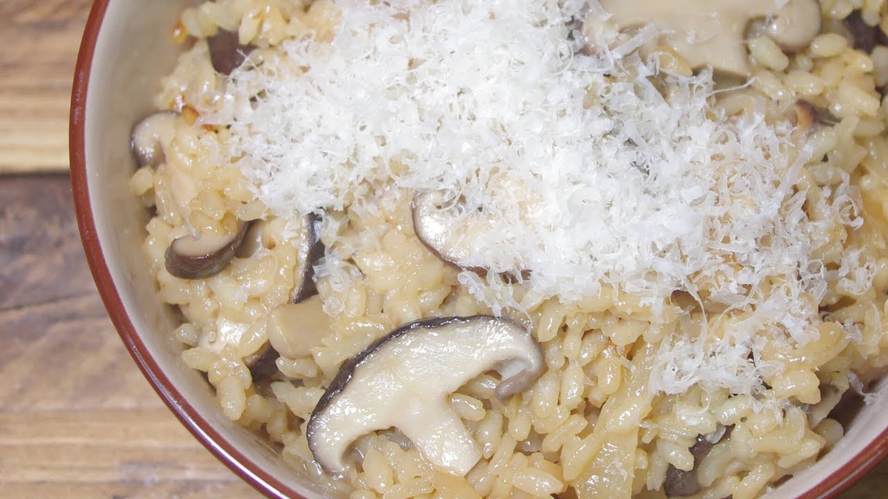 How To Make Buttery Consommé Rice with Shiitake Mushrooms - Recipe