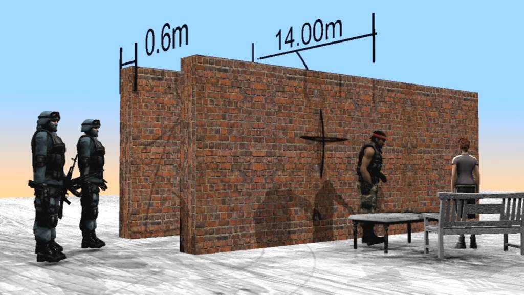 Портативный радар для оперативного обнаружения объектов 