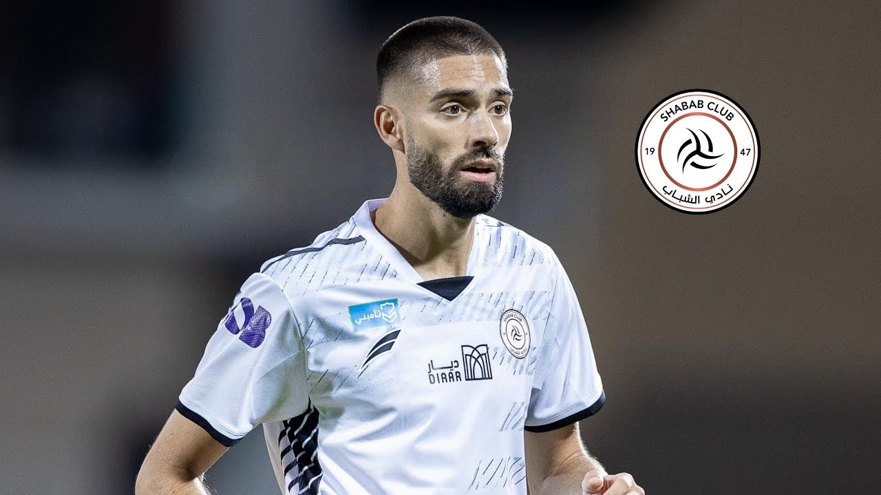 البلجيكي يانيك كاراسكو في مباراة الشباب والهلال ⚪️⚫️ Carrasco