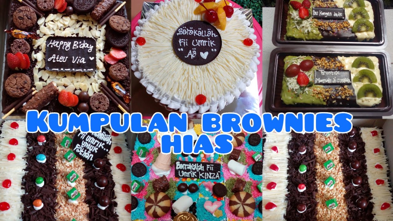 kumpulan brownies hias