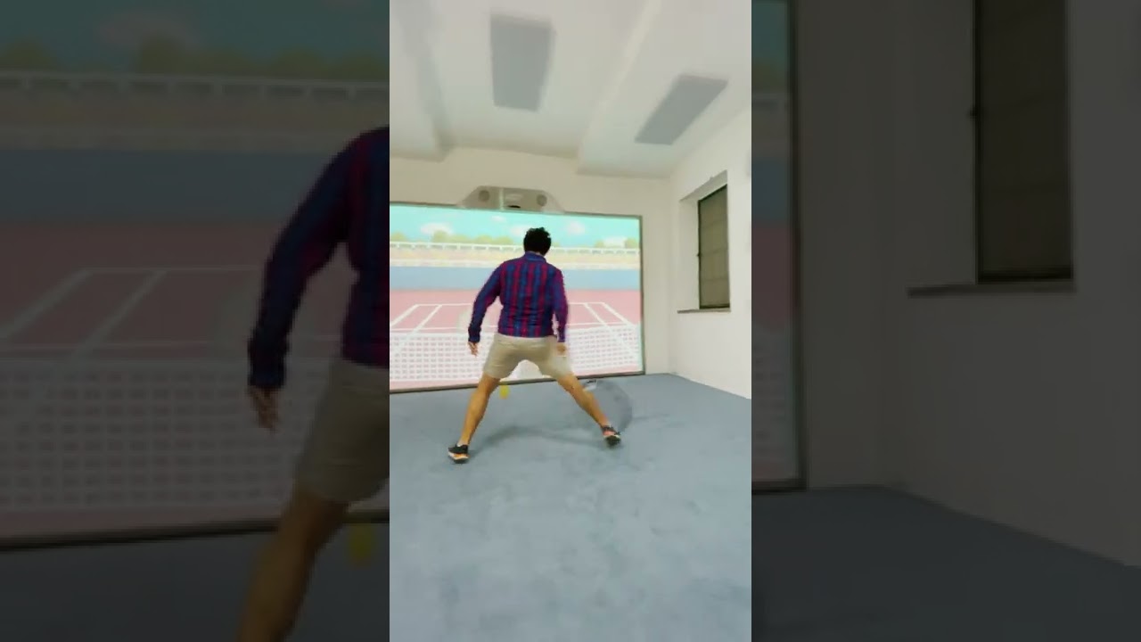 With this #new #interactive #trainingapp you will become a real #tennis pro 😱💯🎾