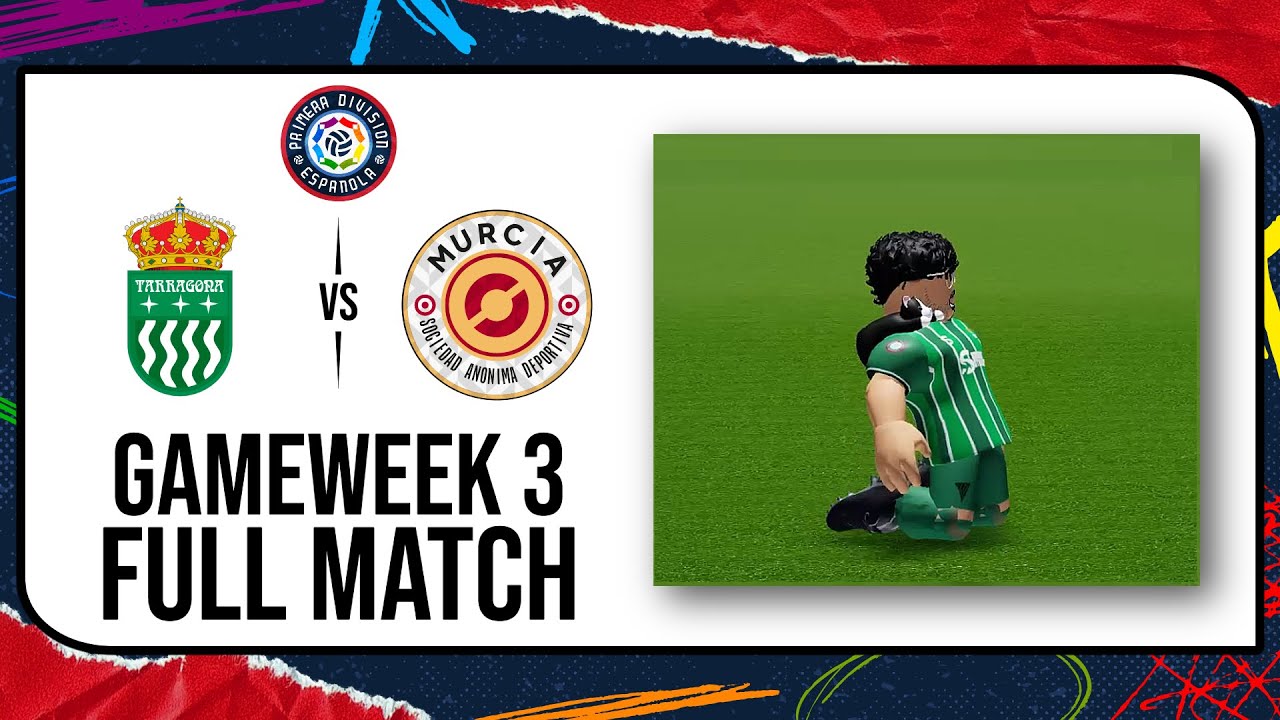 (FULL MATCH) Tarragona C.F. v Murcia S.A.D | RFL S1 - Primera Division Española [GW3]