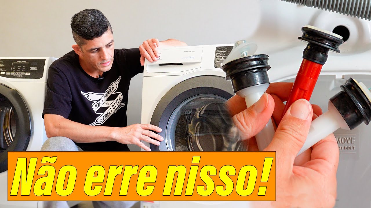 Como Instalar LAVA E SECA / LAVADORA Passo a Passo com DICAS