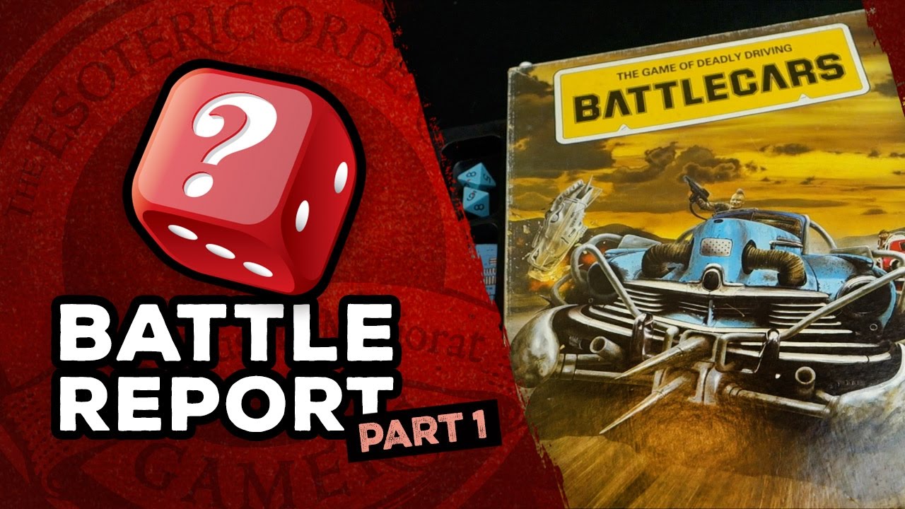Battlecars Battle Report: Part 1