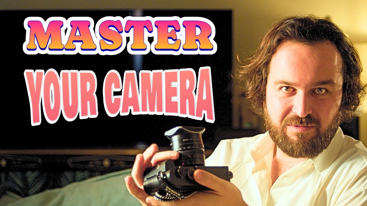 How To MASTER Basic Camera Settings - Aperture, Shutterspeed and ISO