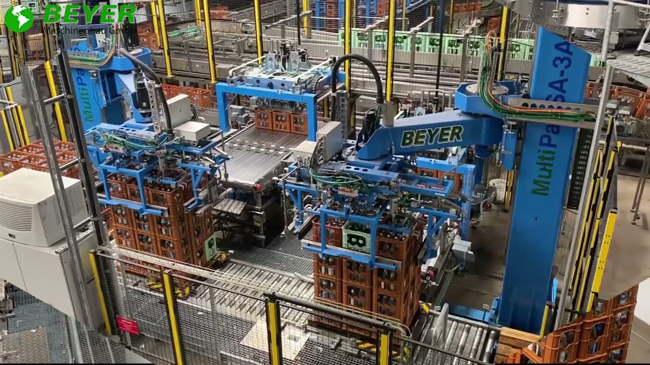 BEYER Maschinenbau / Romina Mineralbrunnen Glasanlage