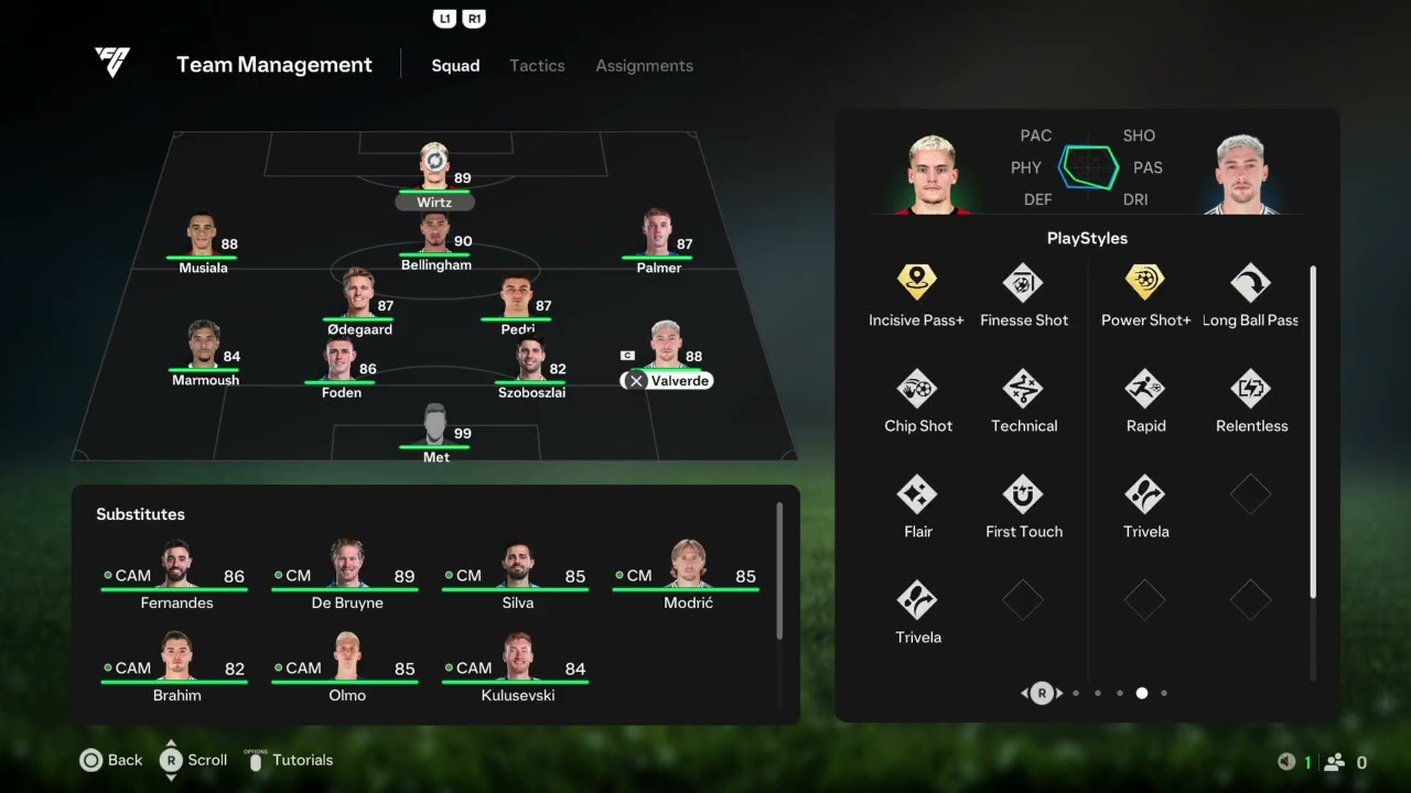 Florian Wirtz vs Europe&rsquo;s Best | FC25 Player Stats Comparison