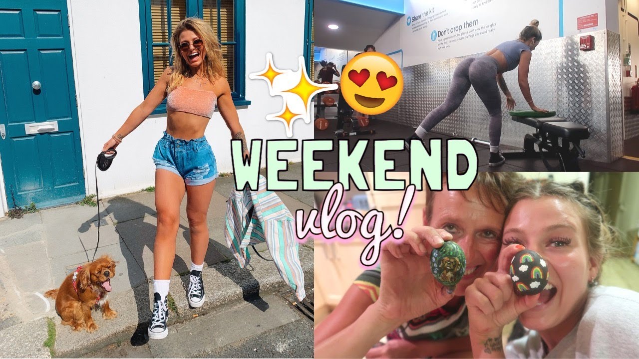 SPEND THE WEEKEND WITH ME! WORKOUT W ME, DRIVE W ME & EAT W ME!