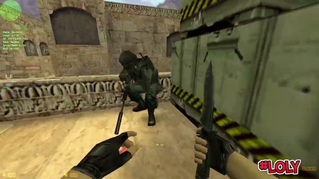 Counter-Strike: Classic Mod - de_dust2x2 | Battle - Xander & Marius VS Leo