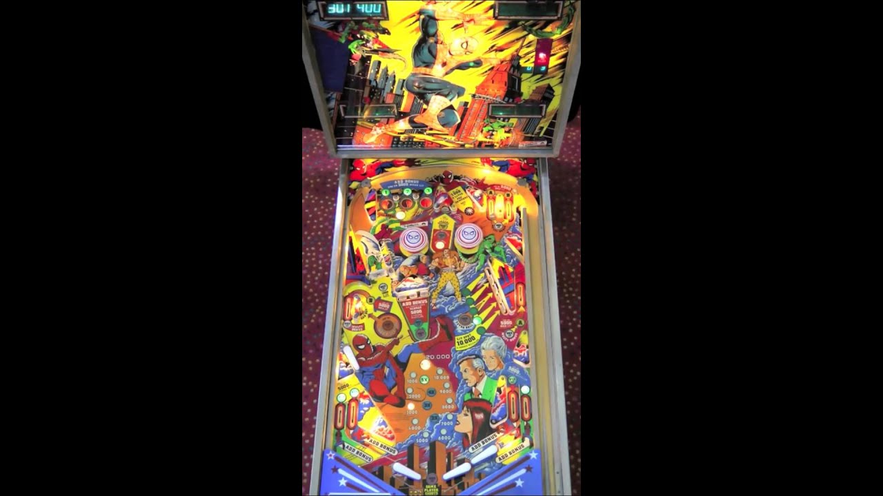 Amazing Spiderman Pinball Gameplay
