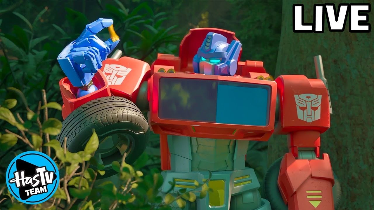 🔴 LIVE! ⚡️ Adventures with Optimus Prime and Bumblebee! 🤖 Transformers: CYBERWORLD 🔵 HasTV Team