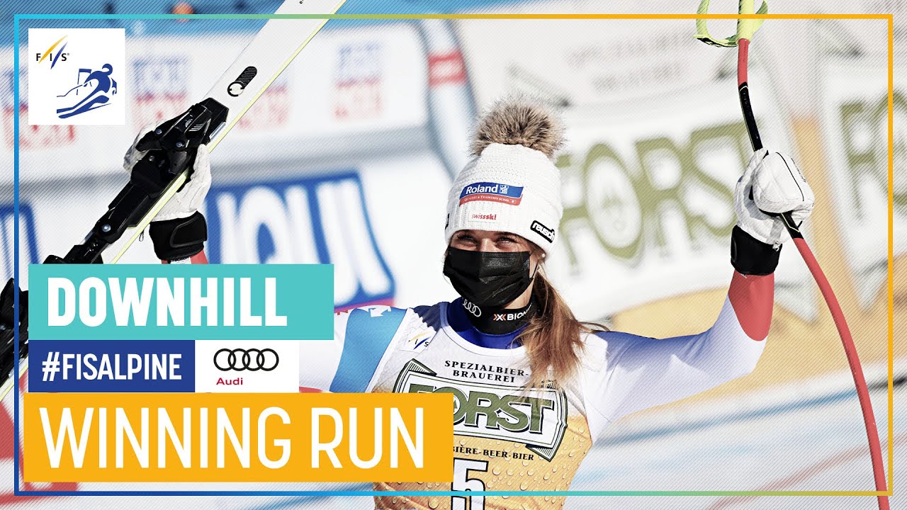 Lara Gut-Behrami | 1st place | Val di Fassa | Women's Downhill | FIS Alpine