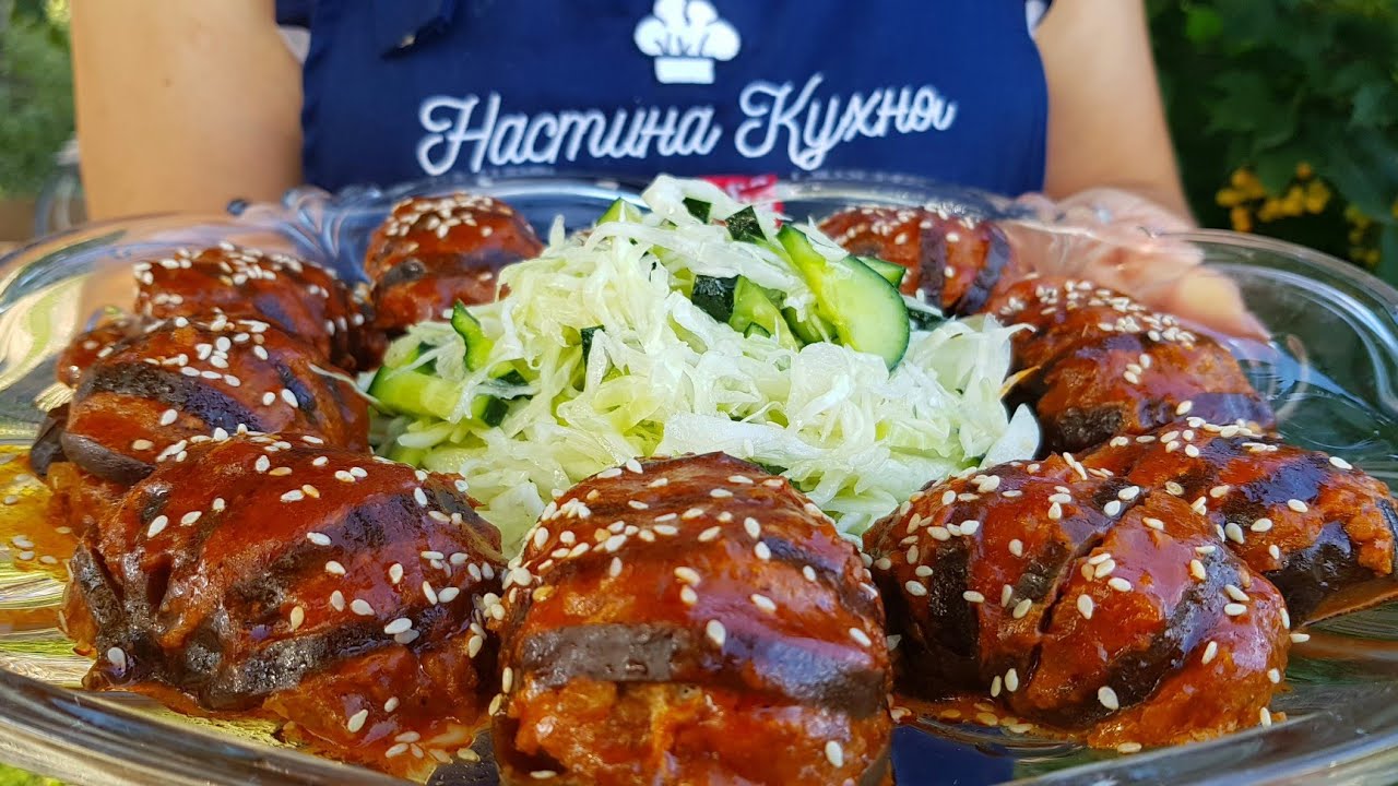 Соус Решает! Гармошка из Баклажан Самый Вкусный Рецепт!Sauce Decides! Eggplant Harmonica!