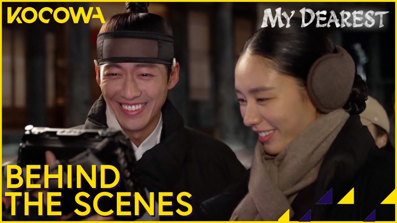 Watch NamKoong Min & Ahn Eun Jin's Sweet Chemistry On Set 💗 | My Dearest BTS | KOCOWA+