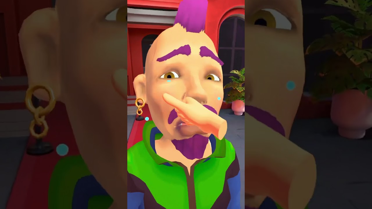 Слетел шлем от удара 🥊 #виртуальнаяреальность #animation #vrgames#виар #виаригры #metaquest3 #games