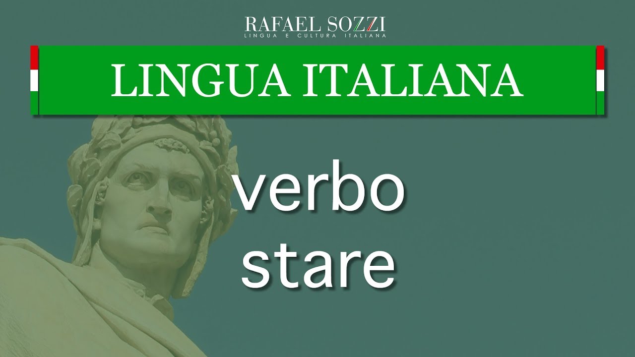 VERBO STARE - Verbo estar em italiano - Lingua italiana #13