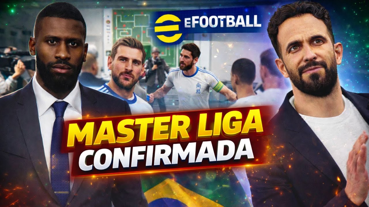 🚨NOVA MASTER LIGA ANUNCIADA OFICIALMENTE COM NOVIDADES!! EFOOTBALL (PES) 2026!!