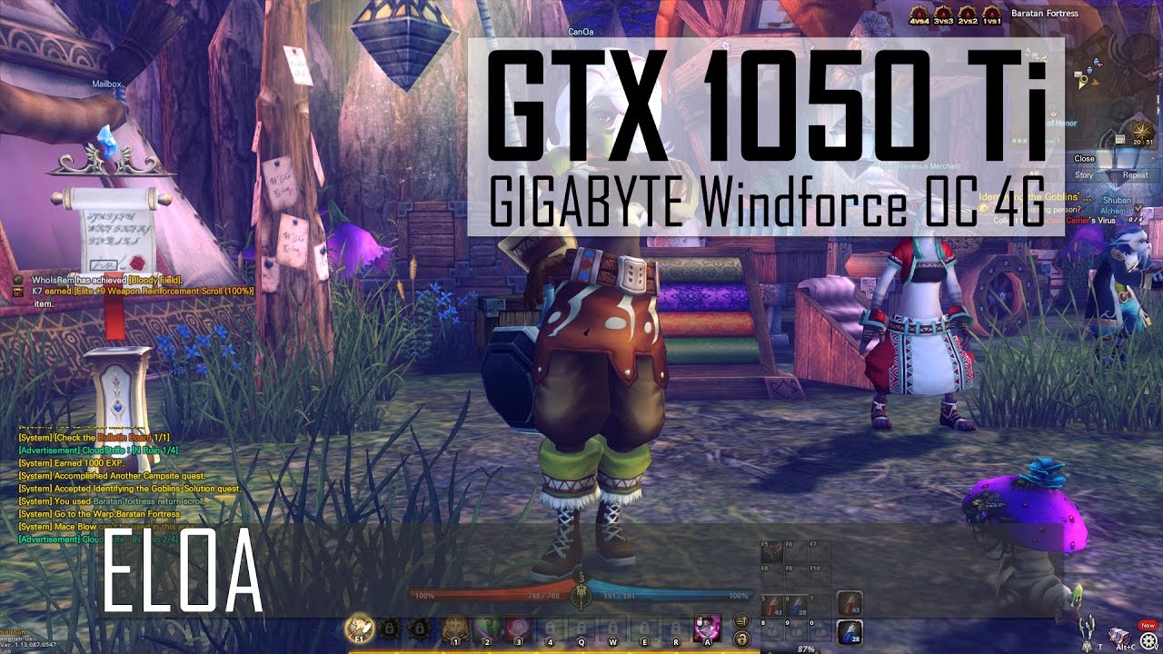 ELOA - Elite Lord of Alliance | 1080p | GTX 1050 Ti | i5-4460 | FPS TEST