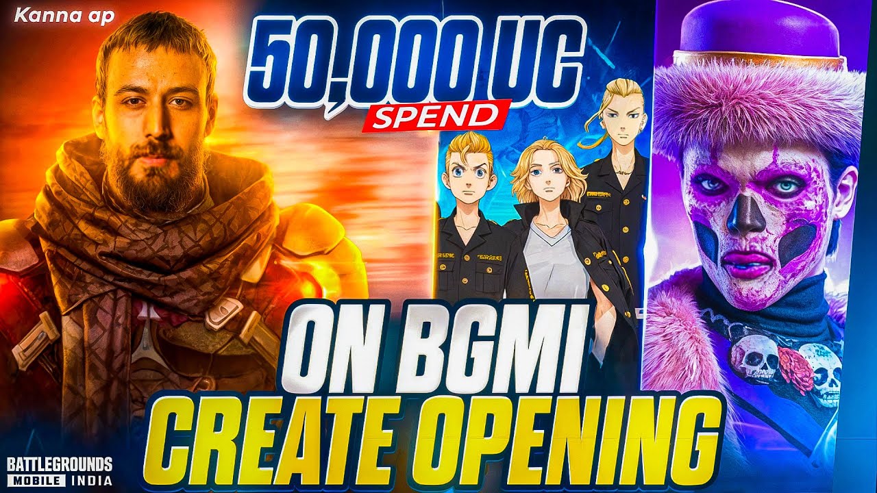 “50K UC Crate Opening Gone CRAZY 🤯 | BGMI Luck Test!”