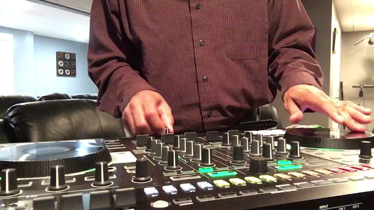 DJ Tone Arm Scratching On The Roland DJ-808