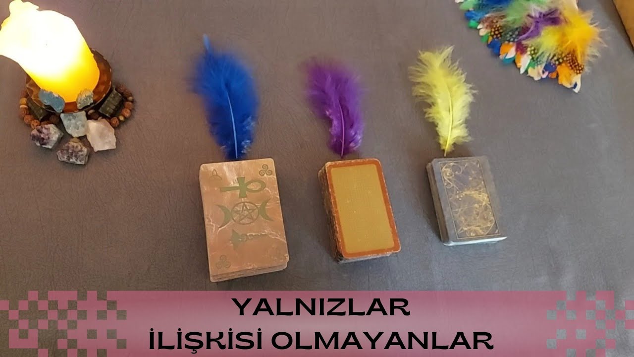 Yalnız olanlar/İlişkisi olmayanlar için tarot okuması 💙💜💛 Deste seç