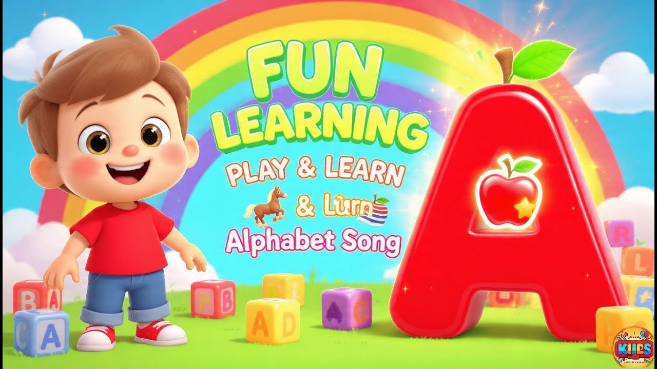 🎤 Sing Along ABC Song for Kids | Easy Alphabet Learning 🎵😊