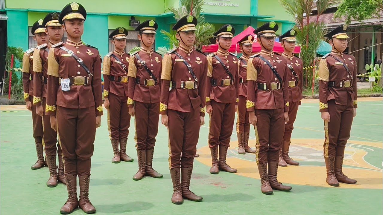 JUARA PBB TERBAIK 3 PASKIBRA MTSN 1 CIAMIS LKBB TCD WIRAUTAMA COMPETITION