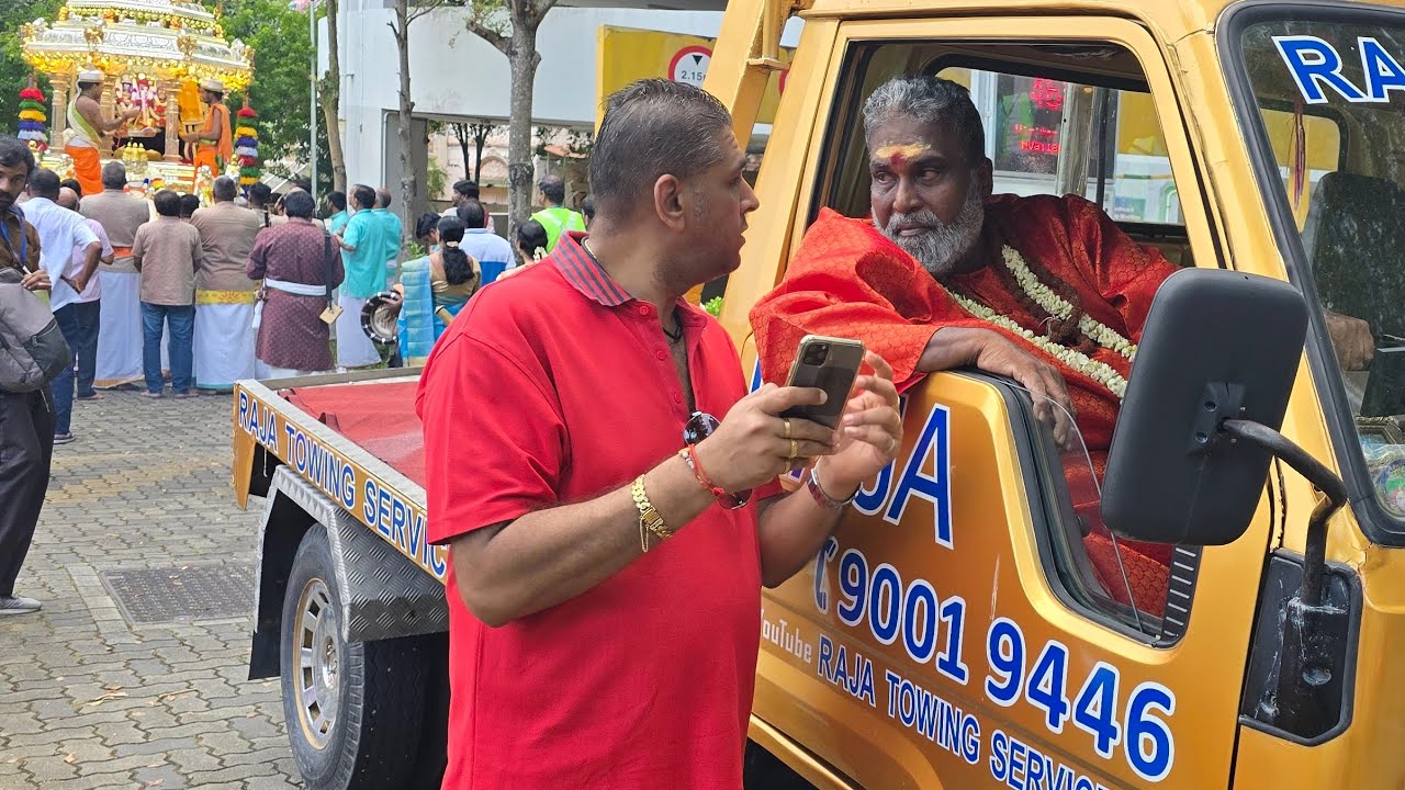 22.02.2025 Arulmigu Velmurugan Gnanamuneeswarar Temple 19th Anniversary Chariot Procession 🇸🇬.