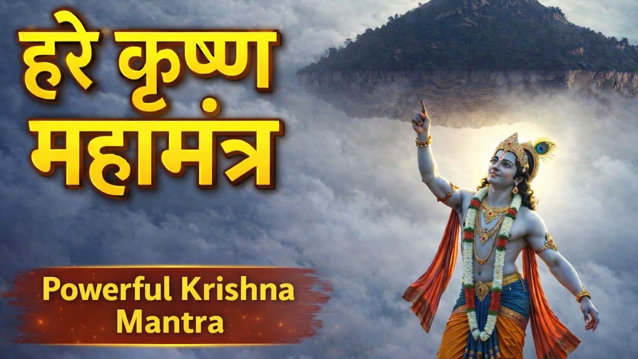 Hare Krishna Mahamantra 🙏 | हरे कृष्ण हरे राम | Powerful Krishna Bhajan 2026 |