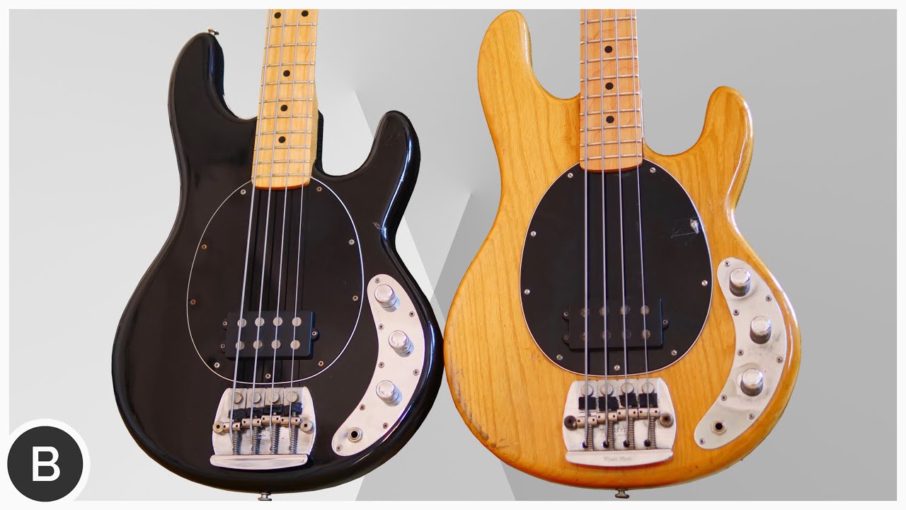 Pre EB Music Man StingRay Comparison -- 1978 vs. 1979