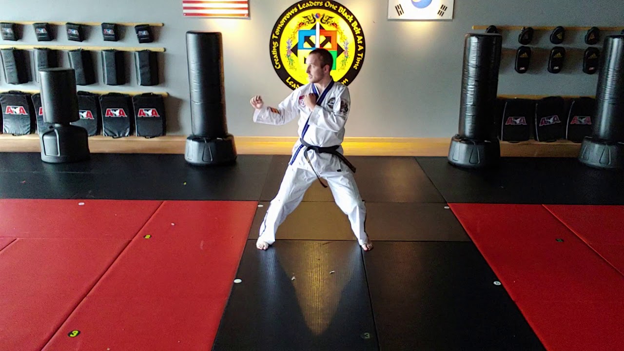 2nd Degree Black Belt Form (Jung Yul) - Talkthrough