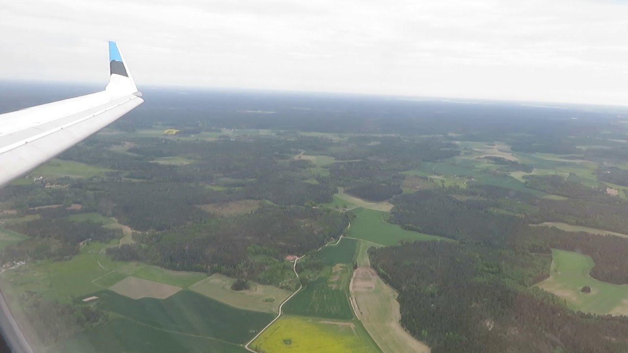 Nordica Regional Jet opt for SAS CRJ900 ES-ACG landing ARN 30-05-2019