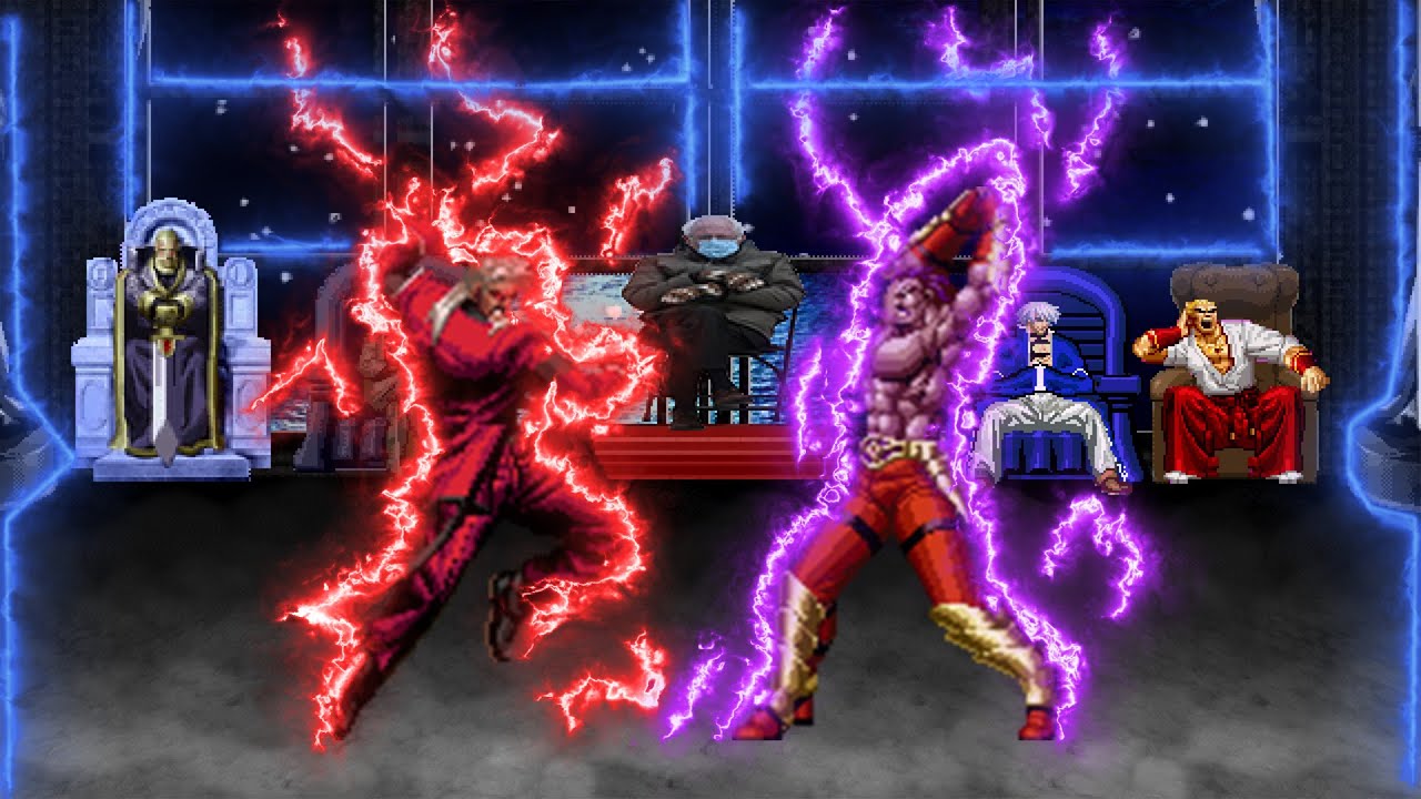 Shin Rugal VS. Nightmare Krauser