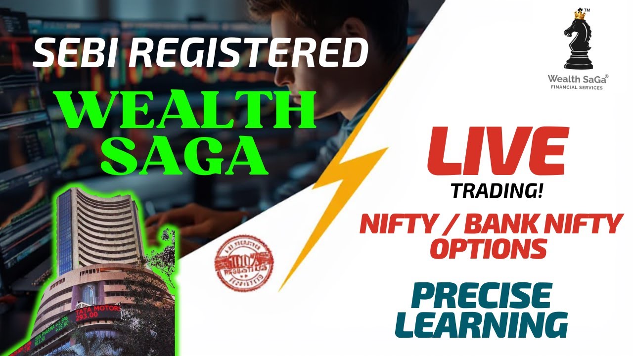 Live Trading 6th FEB - Afternoon view Nifty / Bank Nifty / Sensex  Expiry | Wealth SaGa | Swing pick