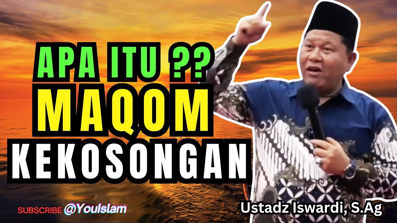APA ITU MAQOM KEKOSONGAN ❓️ | Kajian Tauhid Ustadz Iswardi, S.Ag 