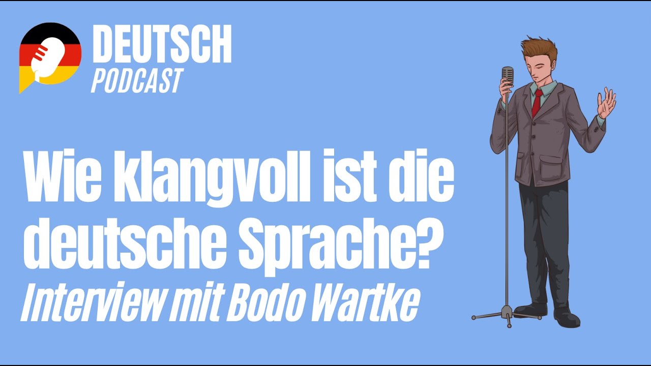 #154 Wie klangvoll ist die deutsche Sprache? Interview mit Bodo Wartke