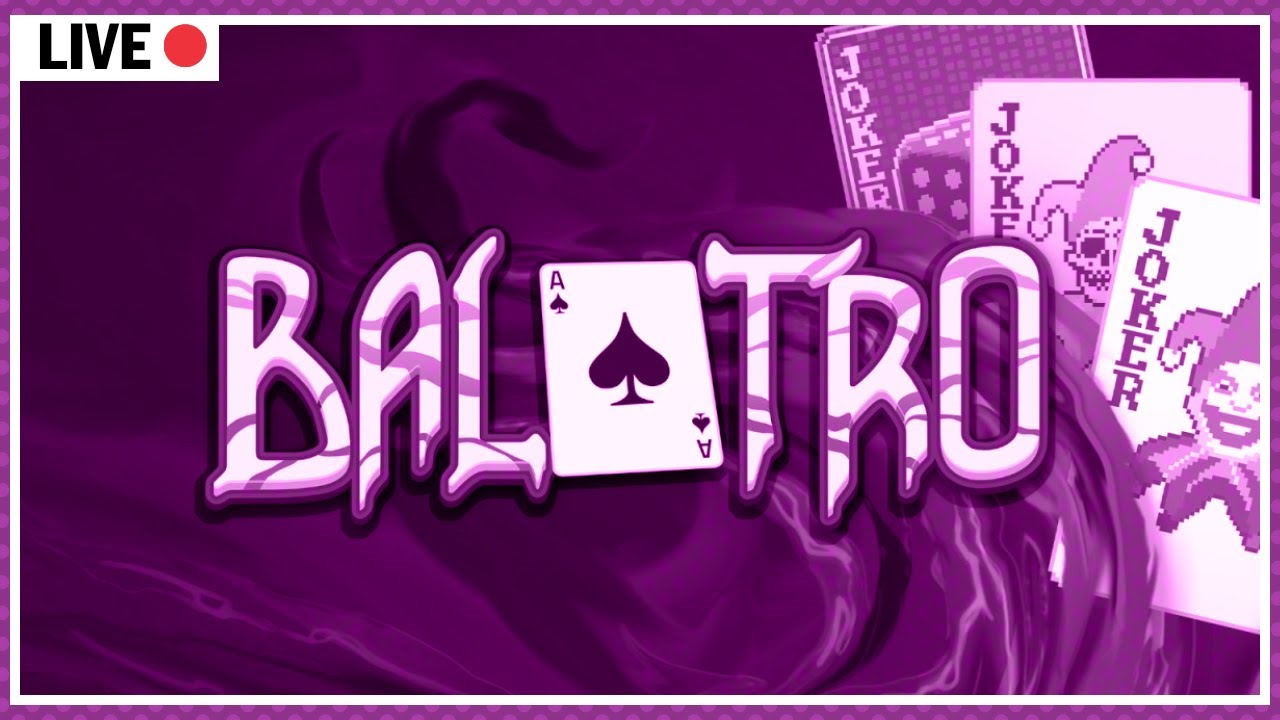 [LIVE] FINALLY! Balatro + Update on me