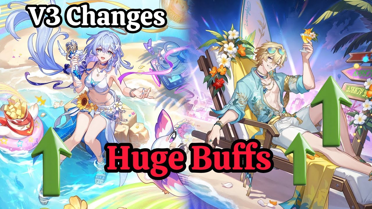Huge Buffs For Aven Sp & Slight Buff For Robin Sp / Honkai Star rail V3 Beta Changes
