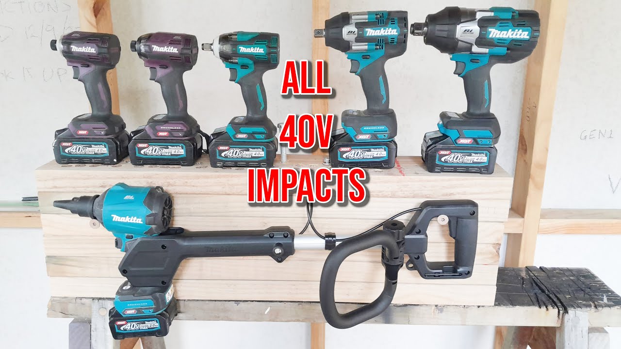 Все ударные гайковерты Makita 40 В: что быстрее: ударный гайковерт или ударный гайковерт?