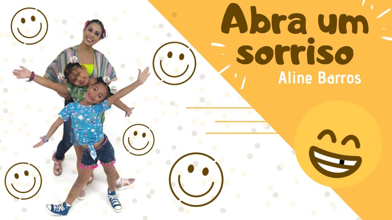 Abra um Sorriso - Aline Barros - Coreografia | Cássia Wood