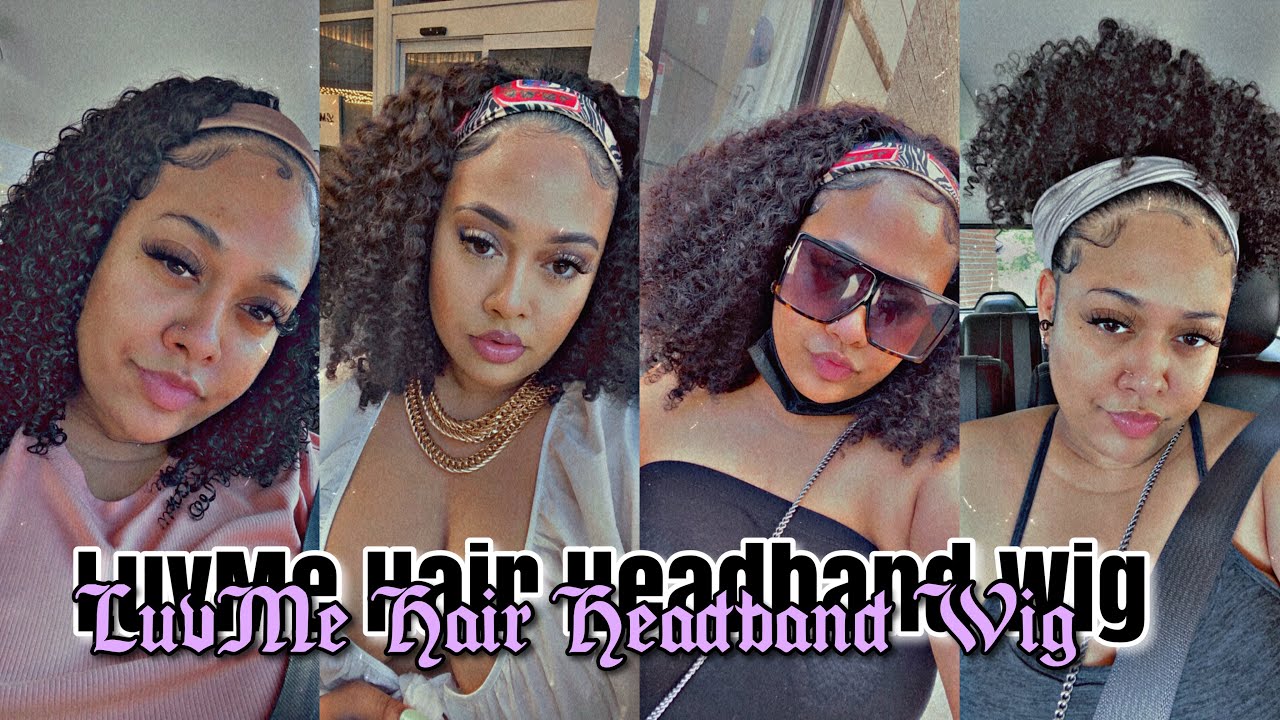 LuvMeHair Jerry Curl Headband Wig| Ft. Dossier