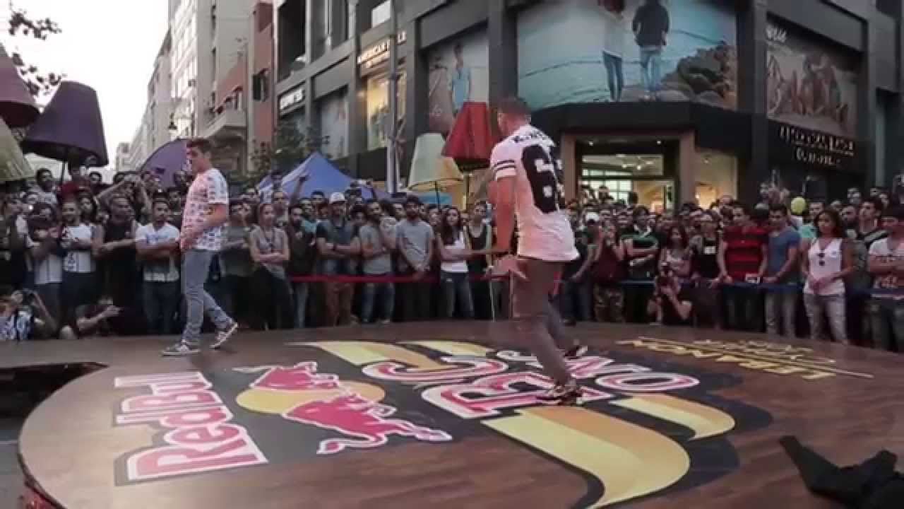 Lil Ninja vs Crazy Jumper - Semi Finals - Red Bull BC One Lebanon Cypher