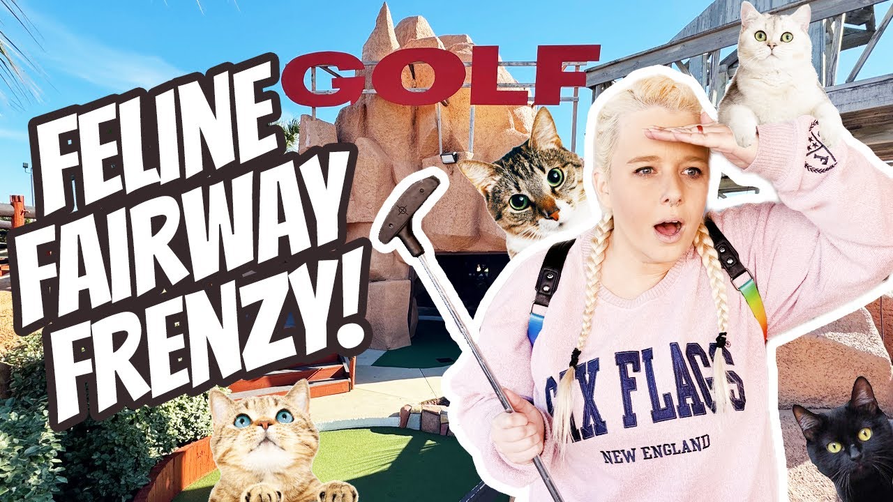 A Purrfect Day at Bonanza Golf: Combining Mini Golf and Cat Spotting