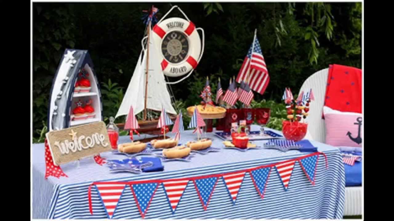 Nautical theme Party decor at home