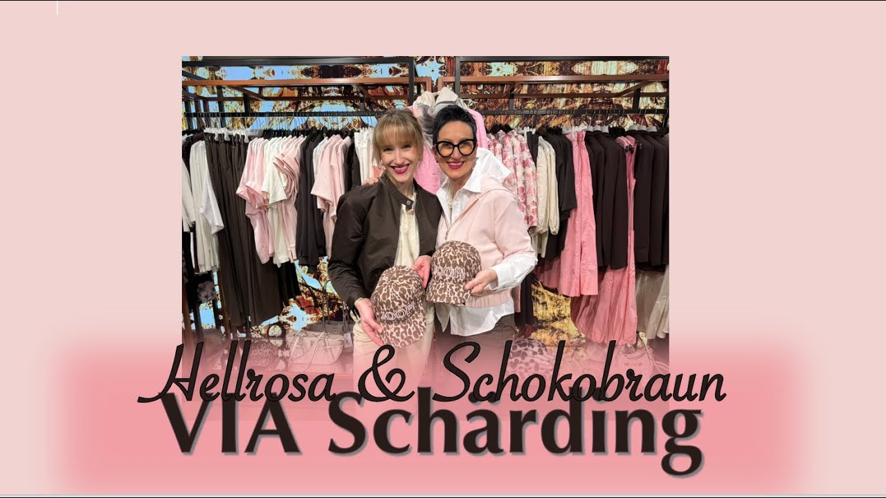 Schokobraun mit Hellrosa – Modekanal VIA Schärding