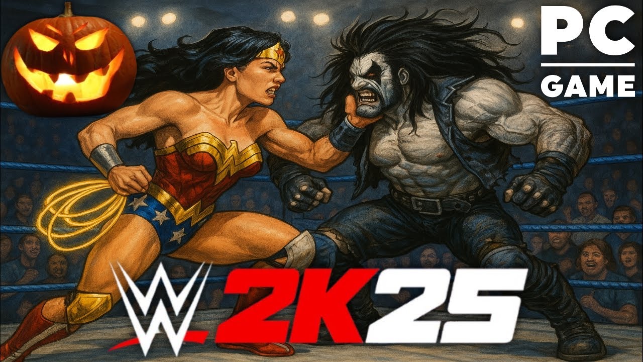 Чудо-женщина против Лобо! — WWE 2K25: Хэллоуинский спецвыпуск 2025