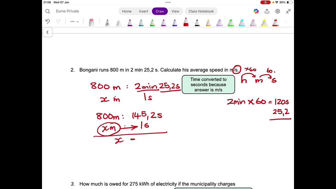 Grd 10 + 11 Rate and Percentage 