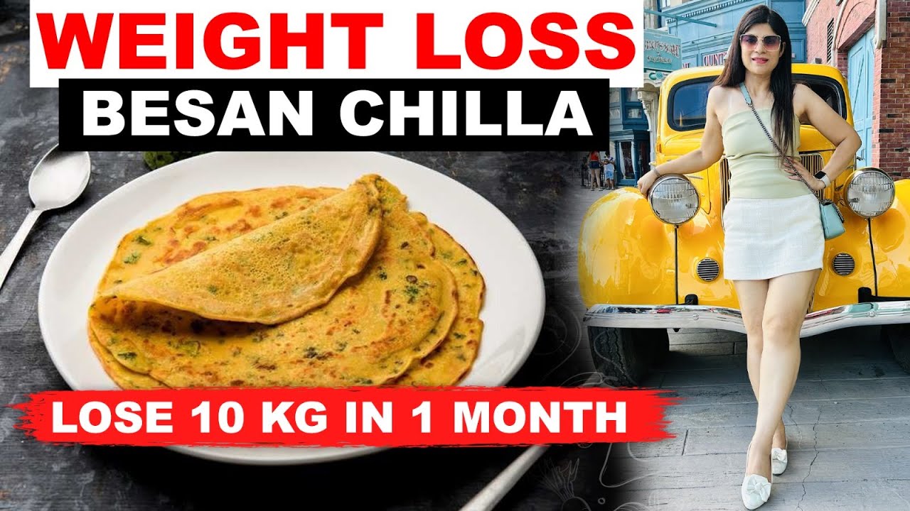 Chilla For Flat Belly/Stomach In 5 Days(Hindi) | Besan Chilla | Lose Weight|Dr.Shikha Singh