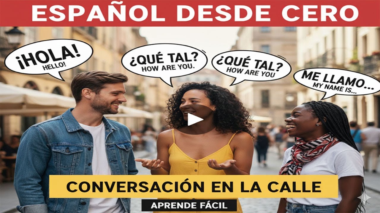 Learn Spanish in the Streets! Real Phrases for Beginners (A1 Level)