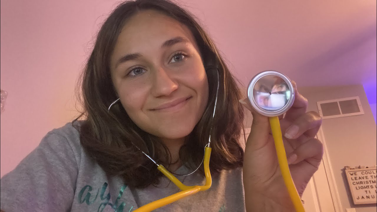 ASMR Cranial Nerve Exam! Soft spoken, light triggers, fast and aggressive